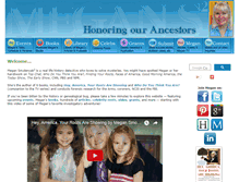 Tablet Screenshot of honoringourancestors.com